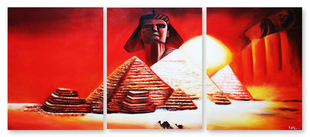 Модульная картина 1639 "Египетские пирамиды" фото 1