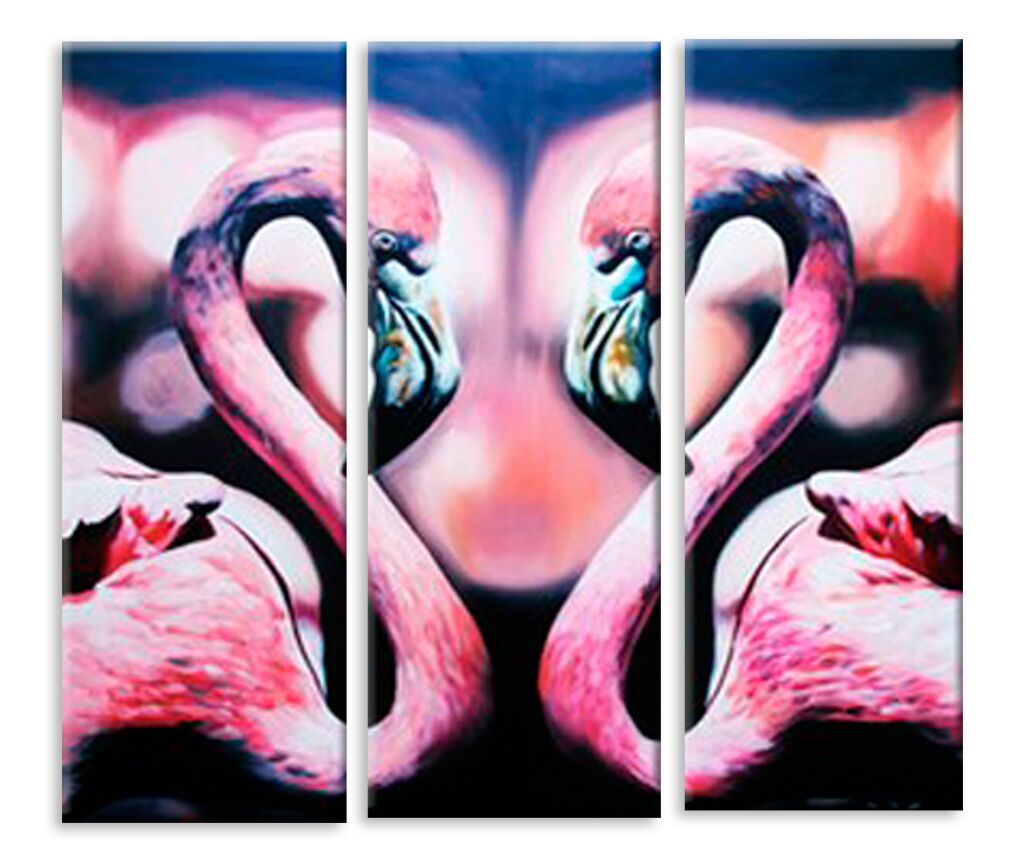 Модульная картина 4277 "Фламинго" фото 1