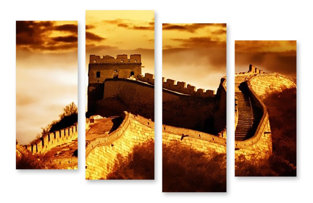 Модульная картина 1812 "Китайская стена" фото 1