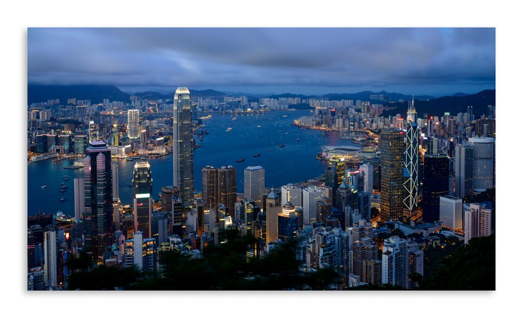 Постер 3556 "Вид на Гонконг" фото 1