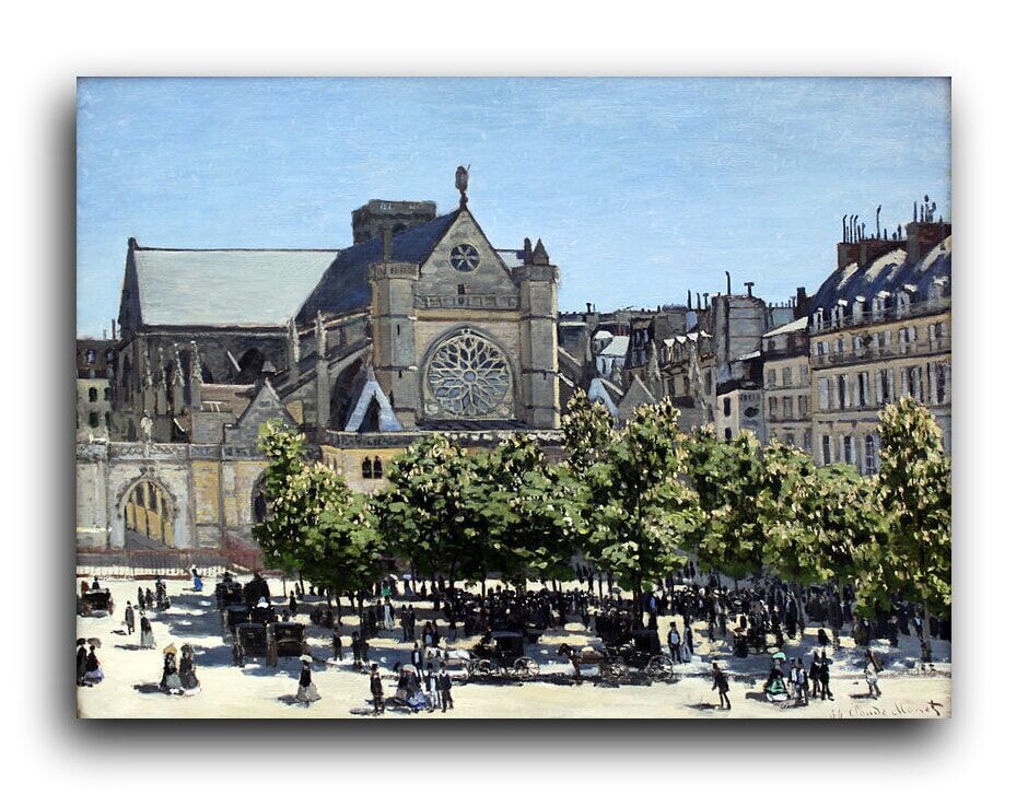 Репродукция 1013 "Сен-Жермен- ль’Оксеруа (St. Germain L'Auxerrois)" фото 1