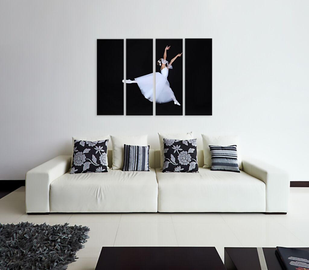 Модульная картина 1344 "Прыжок балерины" фото 3