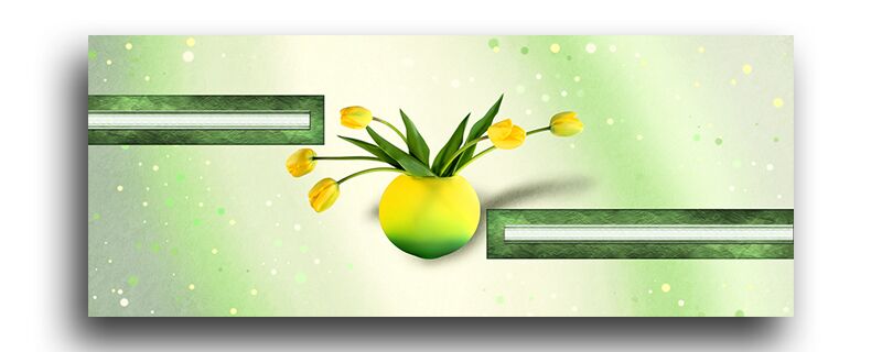 Постер 1805 "Желтые тюльпаны" фото 1