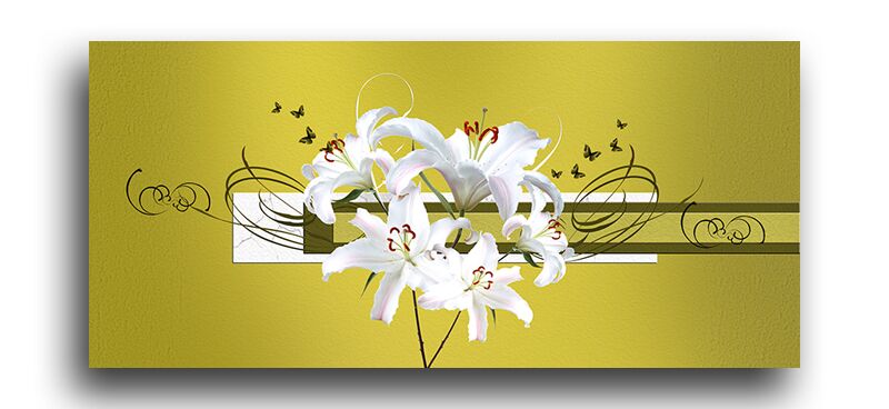 Постер 5065 "Белые лилии" фото 1
