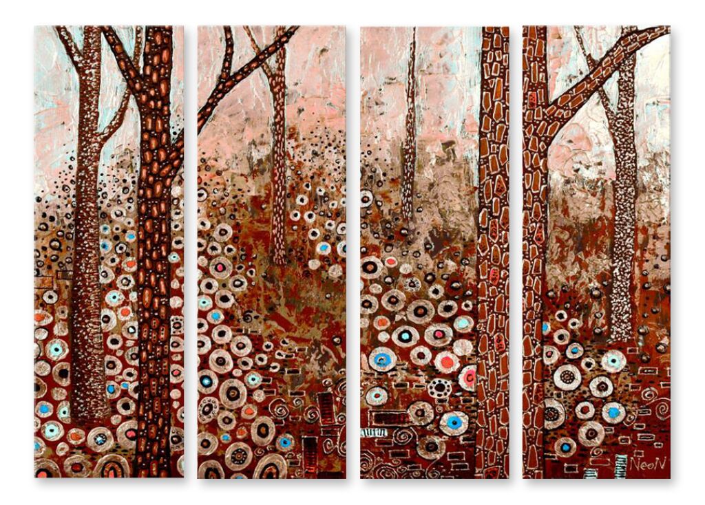 Модульная картина 1171 "Сказочный лес" фото 1