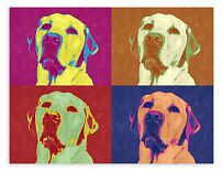 Постер 635 "Dog Pop Art"